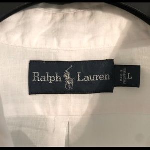 Ralph Lauren Linen shortsleeved shirt